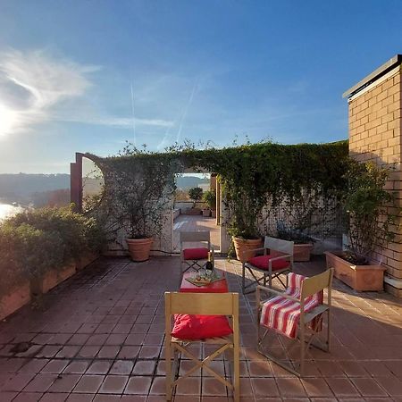 Ferienwohnung Beautiful Loft In Ponte Milvio With Terrace Rom Exterior foto